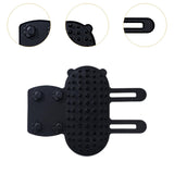 Maxbell 2x Tickling Comb Pet Brushes Cat Self Groomer for Puppy Short Long Hair Cats black
