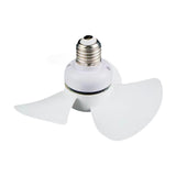 Maxbell Creative Socket Fan Quiet Modern E27 Base Ceiling Fan for Porch Office Halls socket fan