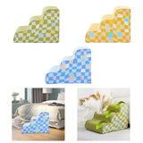 Maxbell Dog Stairs Detachable Washable Cover Compact 3 Steps for High Bed Climbing Bed Couch Green