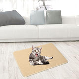 Maxbell Cat Scratching Mat Grinding Claws Sisal Scratching Rug for Stairs Play Floor 60cmx90cm