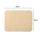Maxbell Cat Scratching Mat Grinding Claws Sisal Scratching Rug for Stairs Play Floor 30cmx40cm