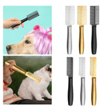 Maxbell Pet Hair Comb Cat Shedding Comb Dog Comb for Long and Short Hair Horse Puppy black single row