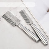 Maxbell Pet Hair Comb Cat Shedding Comb Dog Comb for Long and Short Hair Horse Puppy black single row