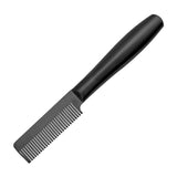 Maxbell Pet Hair Comb Cat Shedding Comb Dog Comb for Long and Short Hair Horse Puppy black single row