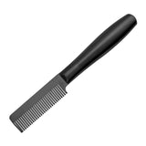 Maxbell Pet Hair Comb Cat Shedding Comb Dog Comb for Long and Short Hair Horse Puppy black single row
