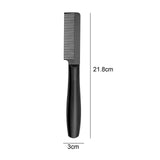 Maxbell Pet Hair Comb Cat Shedding Comb Dog Comb for Long and Short Hair Horse Puppy black single row