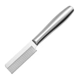 Maxbell Pet Hair Comb Cat Shedding Comb Dog Comb for Long and Short Hair Horse Puppy silver single row