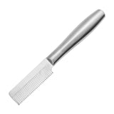 Maxbell Pet Hair Comb Cat Shedding Comb Dog Comb for Long and Short Hair Horse Puppy silver single row
