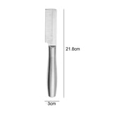 Maxbell Pet Hair Comb Cat Shedding Comb Dog Comb for Long and Short Hair Horse Puppy silver single row
