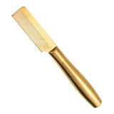 Maxbell Pet Hair Comb Cat Shedding Comb Dog Comb for Long and Short Hair Horse Puppy gold single row