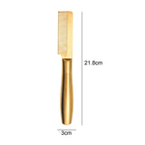 Maxbell Pet Hair Comb Cat Shedding Comb Dog Comb for Long and Short Hair Horse Puppy gold single row