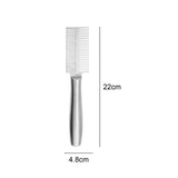 Maxbell Pet Hair Comb Cat Shedding Comb Dog Comb for Long and Short Hair Horse Puppy silver double row