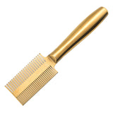 Maxbell Pet Hair Comb Cat Shedding Comb Dog Comb for Long and Short Hair Horse Puppy gold double row