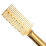 Maxbell Pet Hair Comb Cat Shedding Comb Dog Comb for Long and Short Hair Horse Puppy gold double row