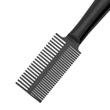 Maxbell Pet Hair Comb Cat Shedding Comb Dog Comb for Long and Short Hair Horse Puppy black double row