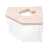 Maxbell Hamster Bath Toilet Pet Bathroom Pet Basin for Ferret Hedgehog Small Animals S