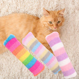 Maxbell 3x Cat Catnip Toys for Indoor Cats Cat Pillows Toys for Kitten Kitty Chasing colorful
