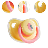 Maxbell Pet Dog Silicone Pacifier Animal Accessories Bite Resistant Calming Chew Toy yellow