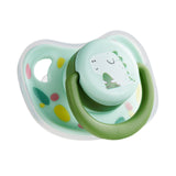 Maxbell Pet Dog Silicone Pacifier Animal Accessories Bite Resistant Calming Chew Toy green