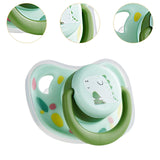 Maxbell Pet Dog Silicone Pacifier Animal Accessories Bite Resistant Calming Chew Toy green