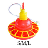 Maxbell Automatic Chicken Waterer Sturdy Poultry Drinker Waterer for Goose Hen Ducks S