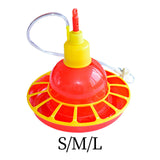 Maxbell Automatic Chicken Waterer Sturdy Poultry Drinker Waterer for Goose Hen Ducks S