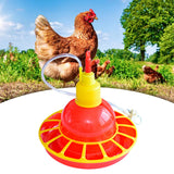 Maxbell Automatic Chicken Waterer Sturdy Poultry Drinker Waterer for Goose Hen Ducks L