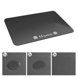 Maxbell Absorbent Pet Feeding Mat Non Slip with Smooth Edges Dog Water Dispenser Mat 30x40x0.35cm