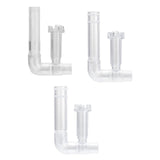 Maxbell Wall Mounted Fish Tank Filter Clear Multifunction for Home Aquarium Supplies D13