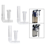 Maxbell Wall Mounted Fish Tank Filter Clear Multifunction for Home Aquarium Supplies D13