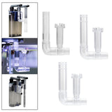 Maxbell Wall Mounted Fish Tank Filter Clear Multifunction for Home Aquarium Supplies D13