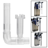 Maxbell Wall Mounted Fish Tank Filter Clear Multifunction for Home Aquarium Supplies D13