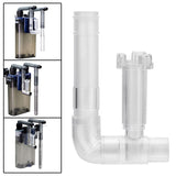 Maxbell Wall Mounted Fish Tank Filter Clear Multifunction for Home Aquarium Supplies D13