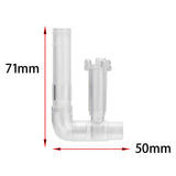 Maxbell Wall Mounted Fish Tank Filter Clear Multifunction for Home Aquarium Supplies D13