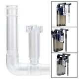 Maxbell Wall Mounted Fish Tank Filter Clear Multifunction for Home Aquarium Supplies D14