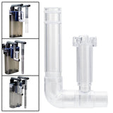 Maxbell Wall Mounted Fish Tank Filter Clear Multifunction for Home Aquarium Supplies D14