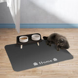 Maxbell Pet Feeding Mat Dishes Place Mat Floors Dog Water Dispenser Mat 50cmx80cmx0.35cm