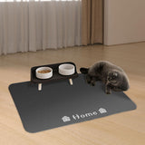 Maxbell Pet Feeding Mat Dishes Place Mat Floors Dog Water Dispenser Mat 50cmx80cmx0.35cm