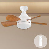 Maxbell Ceiling Fan with Light Dimming Ceiling Fan for Home Garage Dining Room