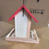 Maxbell Bird Feeders Outdoors Hanging Birdhouse Feeder for Balcony Backyard