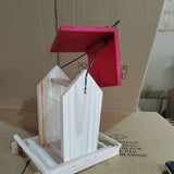 Maxbell Bird Feeders Outdoors Hanging Birdhouse Feeder for Balcony Backyard