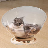 Maxbell Space Capsule Cat Bed Easy Cleaning Small Pets Bed Toy for Cats Kitty Kitten S