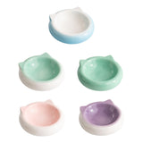 Maxbell Dog Bowl Water Bowl Porcelain Pet Bowl for Puppy Pet Supplies Food and Water Blue