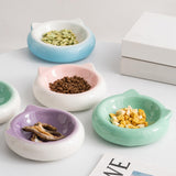 Maxbell Dog Bowl Water Bowl Porcelain Pet Bowl for Puppy Pet Supplies Food and Water Blue