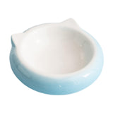 Maxbell Dog Bowl Water Bowl Porcelain Pet Bowl for Puppy Pet Supplies Food and Water Blue