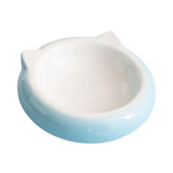 Maxbell Dog Bowl Water Bowl Porcelain Pet Bowl for Puppy Pet Supplies Food and Water Blue