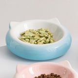 Maxbell Dog Bowl Water Bowl Porcelain Pet Bowl for Puppy Pet Supplies Food and Water Blue