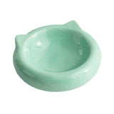 Maxbell Dog Bowl Water Bowl Porcelain Pet Bowl for Puppy Pet Supplies Food and Water Green