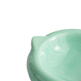 Maxbell Dog Bowl Water Bowl Porcelain Pet Bowl for Puppy Pet Supplies Food and Water Green