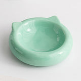 Maxbell Dog Bowl Water Bowl Porcelain Pet Bowl for Puppy Pet Supplies Food and Water Green